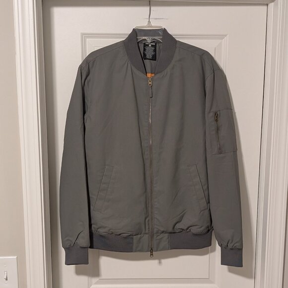 True Classic Bomber Jacket, Carbon Grey, Medium - Picture 2 of 4